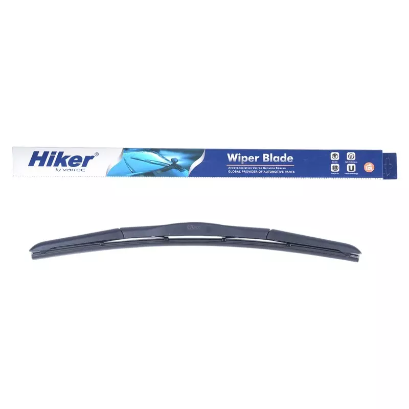 Hiker By Varroc Wiper Blade Premium (18 inch) 457 mm Smooth & Silent, K354054100