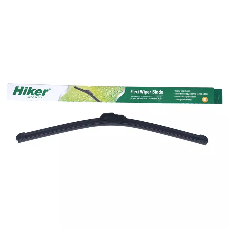 Hiker By Varroc Wiper Blade Frameless (19 inch) 483 mm Smooth & Silent, K354093600 (Pack of 60)