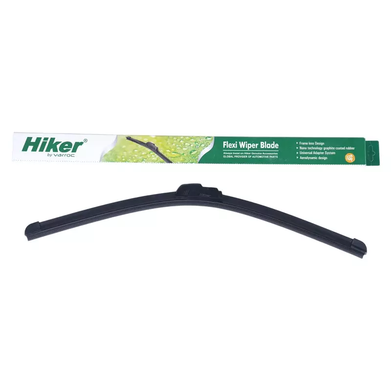 Hiker By Varroc Wiper Blade Frameless (20 inch) 508 mm Smooth & Silent, K354093700 (Pack of 60)