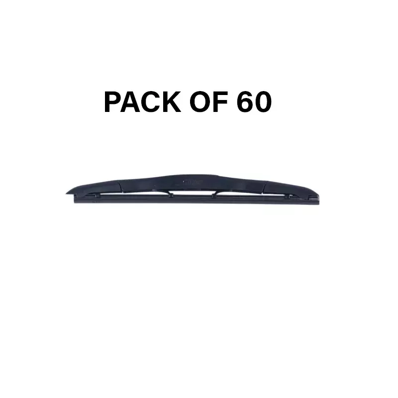 Hiker By Varroc Wiper Blade Premium (12 inch) 305 mm Smooth & Silent, K354053500 (Pack of 60)