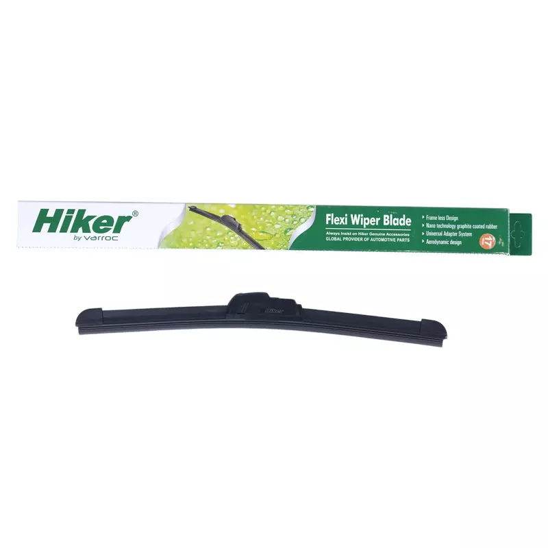 Hiker By Varroc Wiper Blade Frameless (13 inch) 330 mm Smooth & Silent, K354093000 (Pack of 60)