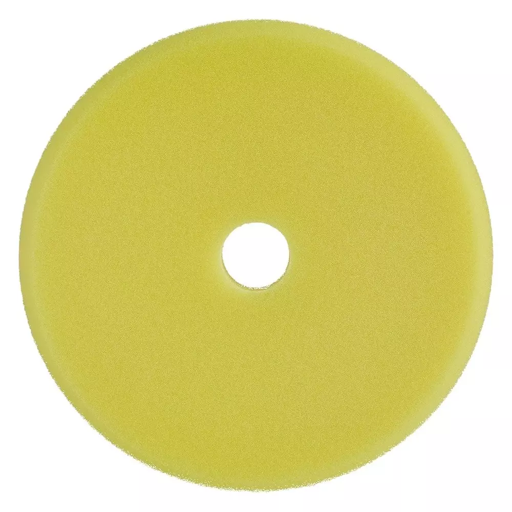 SONAX Dual Action Polishing Pad Sponge Yellow 13.97 cm (5.5 inch) for Fine Paint Perfection & Clear Shine Finish, Article No. 049334100