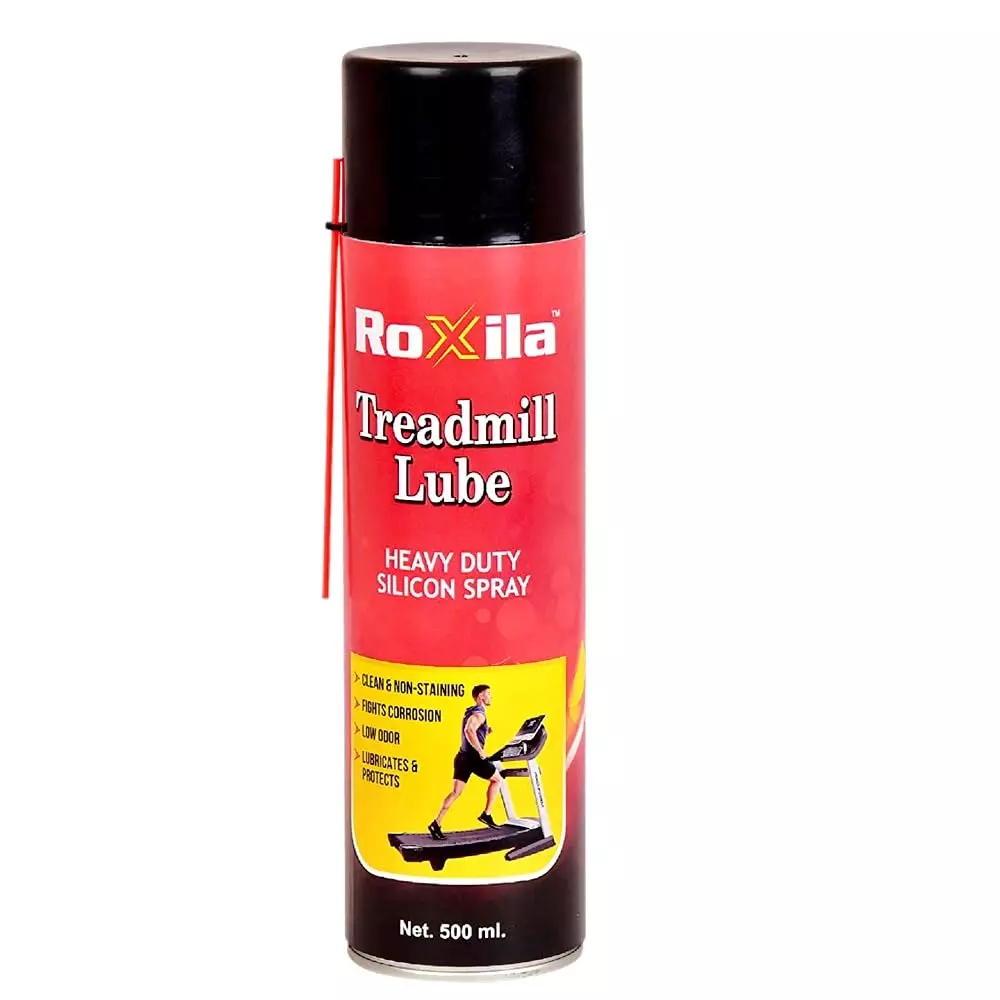 Roxila Pure Heavy Duty Silicone Treadmill Lubricant Spray 500 ml (Pack of 5)