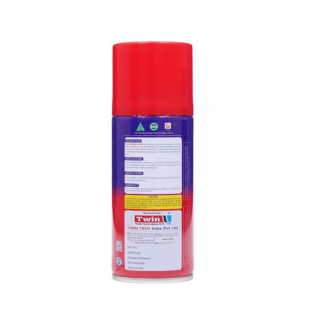 Evershine Brake Cleaner Spray 500 ml, BC0116 (Pack of 6)