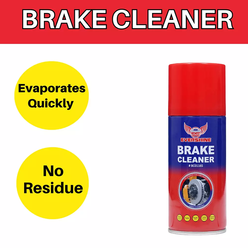 Evershine Brake Cleaner Spray 500 ml, BC0116 (Pack of 6)