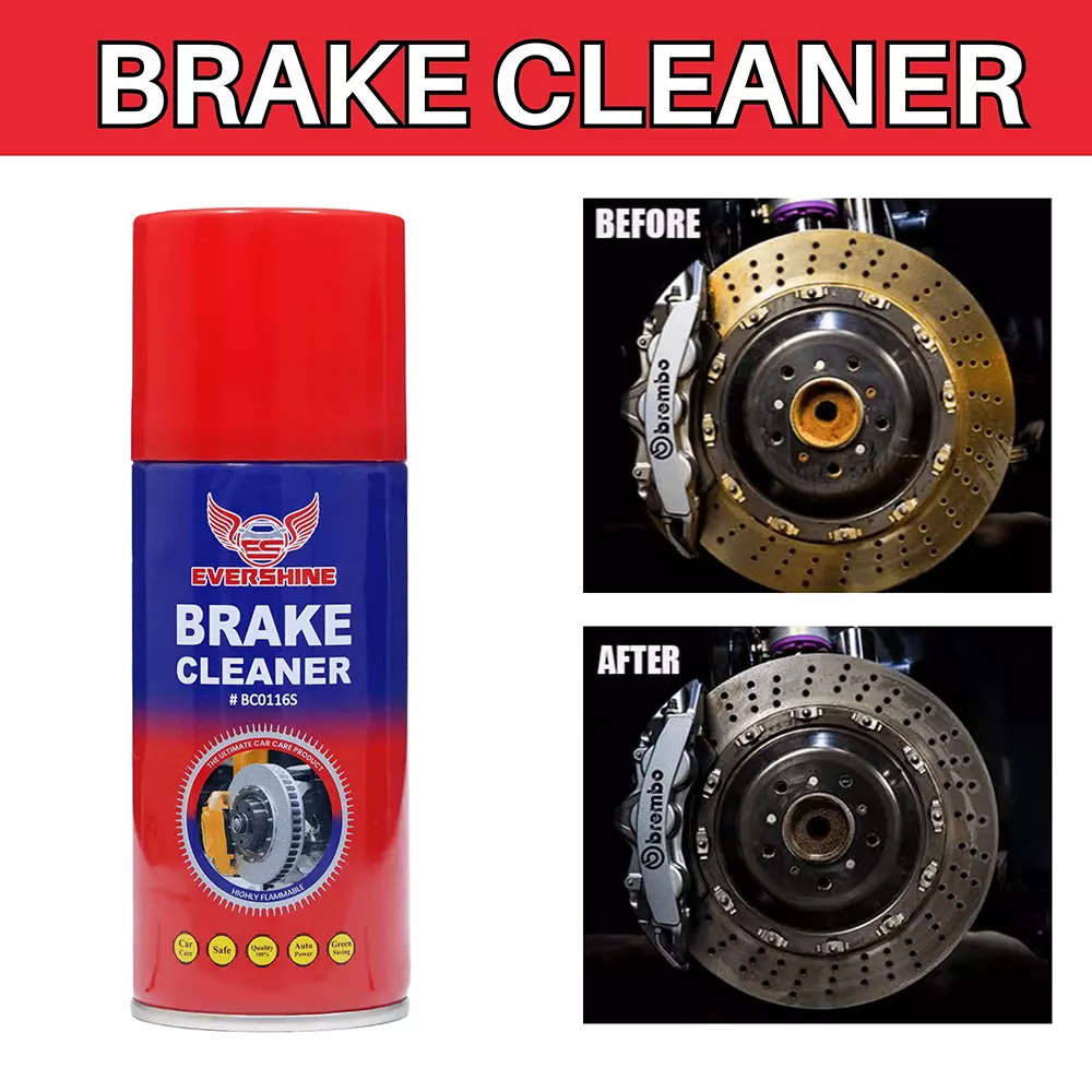 Evershine Brake Cleaner Spray 500 ml, BC0116 (Pack of 6)
