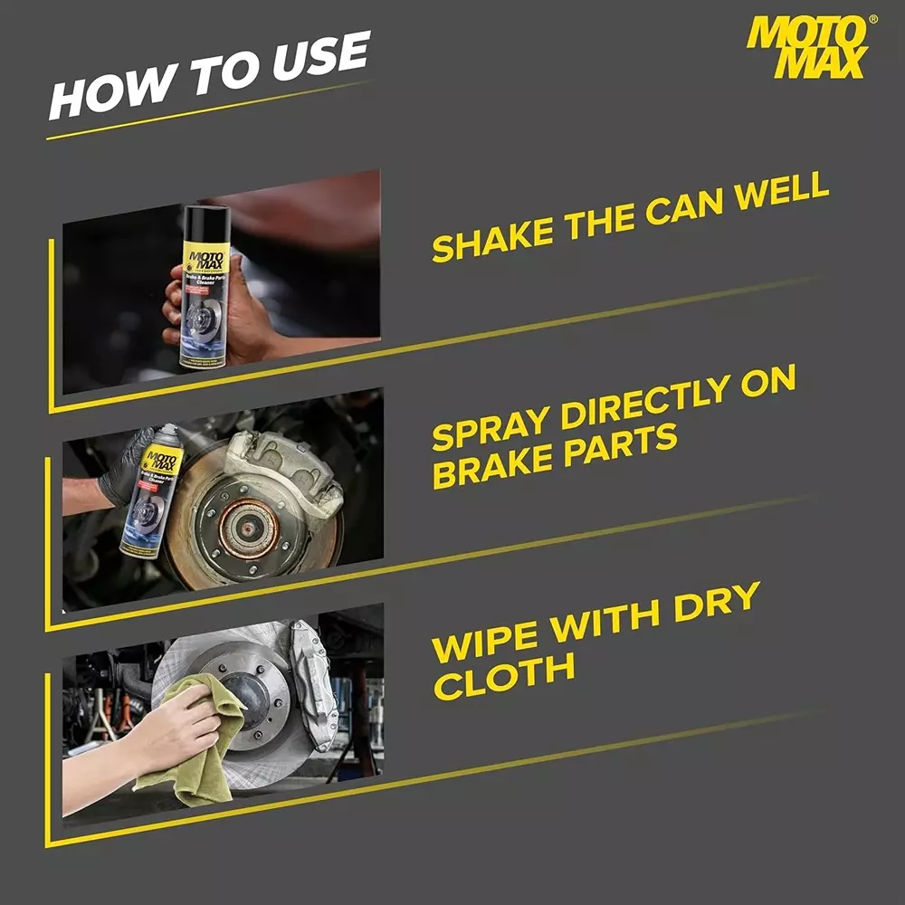 Motomax Brake Parts Cleaner 500 ml