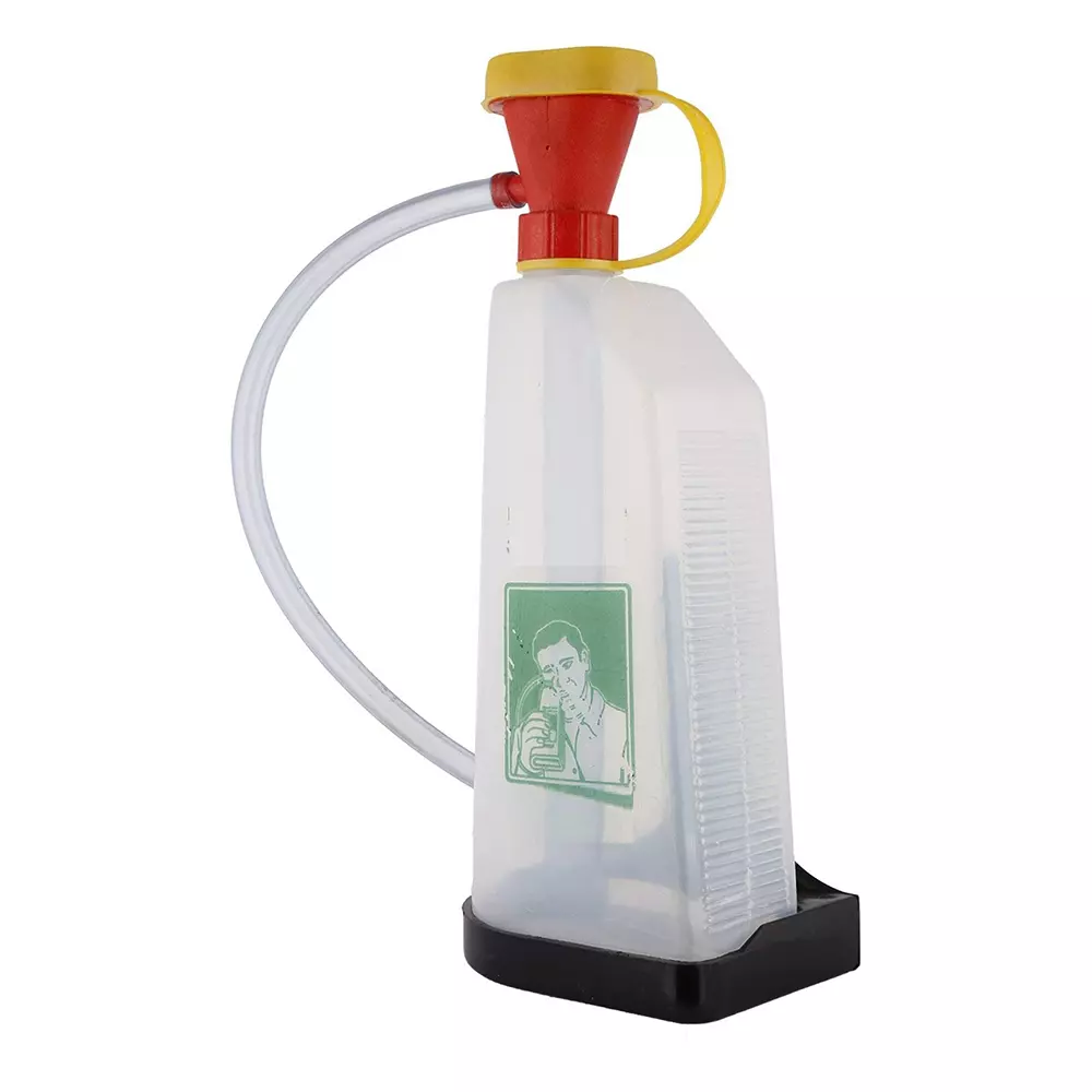 Kanvee Plastic Eye Wash Bottle 12x9x26 cm (Clear)