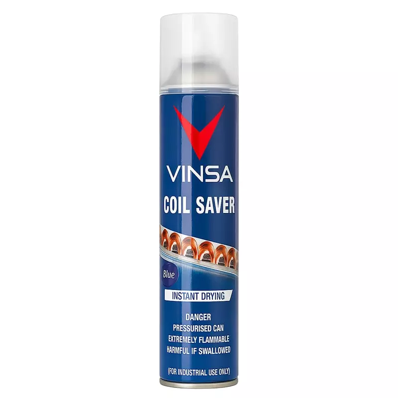 VINSA Coil Saver Spray 300 g Silicon Rubber for All Types of AC and HVAC Systems