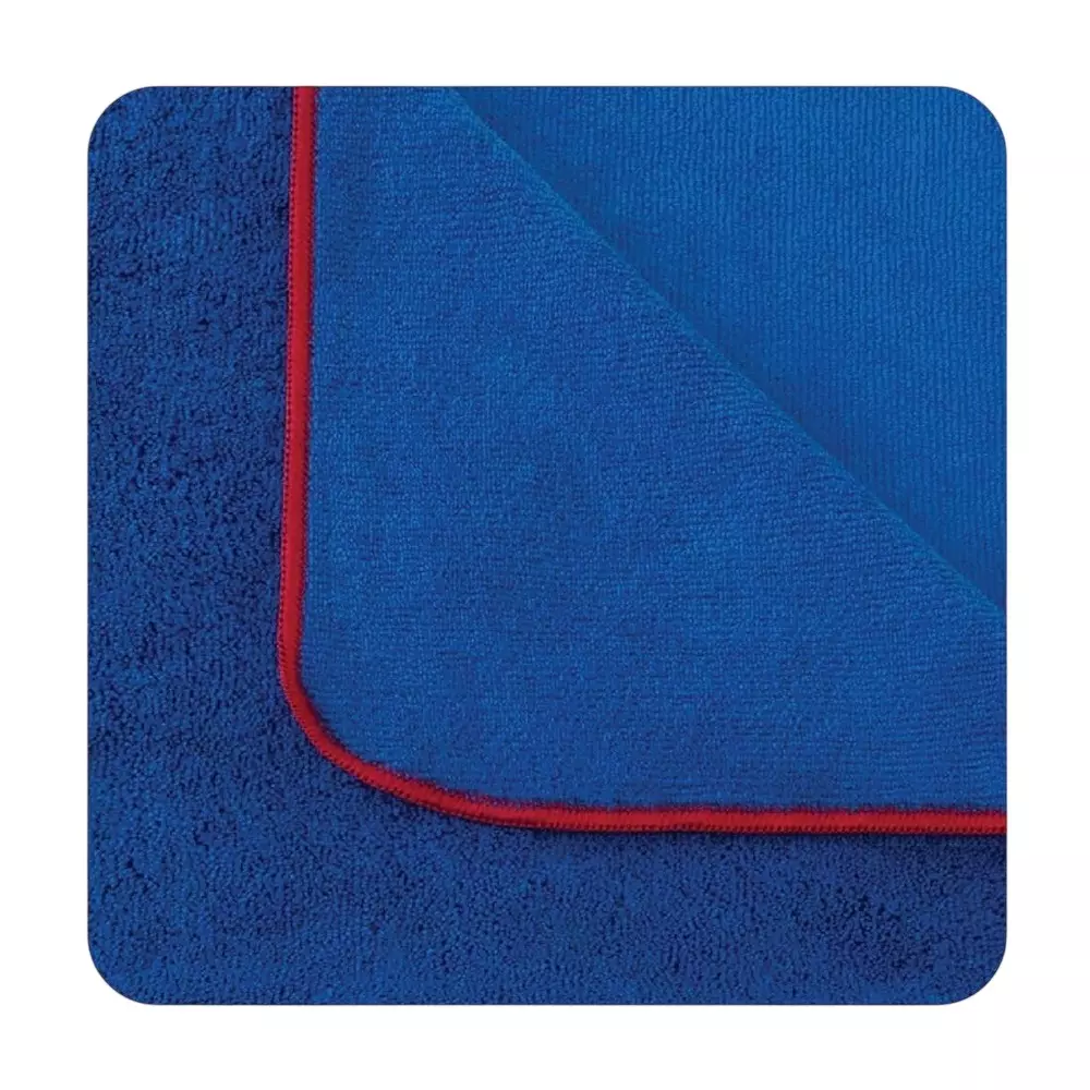 Motosol Microfiber Drying Towel Extra Large Scratch-Free Edges 60x90 cm, Blue