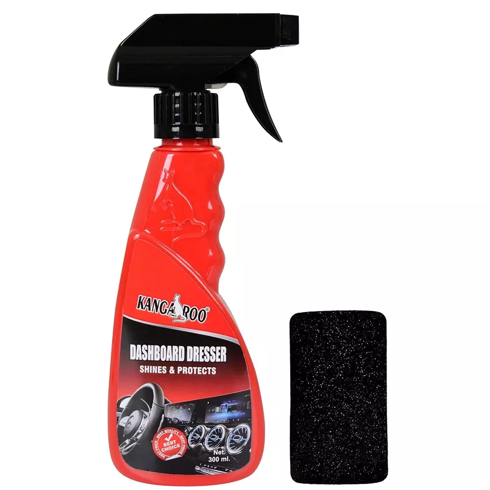 kangaroo-300-ml-each-car-shampoo-dashboard-dresser-polish-and-foam-applicator-liquid-form-for-all-cars-new_cs_dd_300-pack-of-5-kit