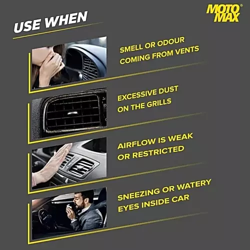 Motomax Ac Vent Disinfectant Cleaner 450 ml