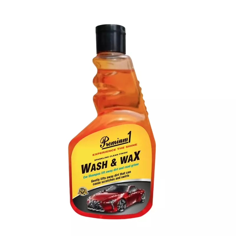 Premium1 Wash & Wax 500 ml Capacity, 4 PRM