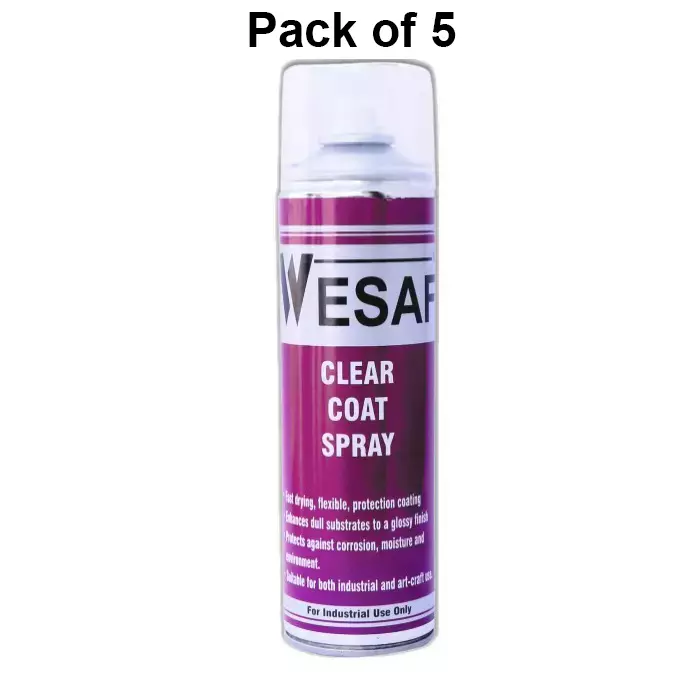 wesaf-clear-coating-spray-8090-grade-and-250-g-capacity-pack-of-5
