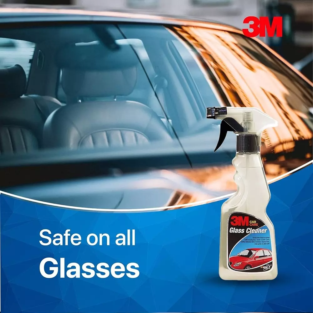 3m-car-care-glass-cleaner-liquid-unscented-500-ml-capacity-bottle-pack-of-12-pcs