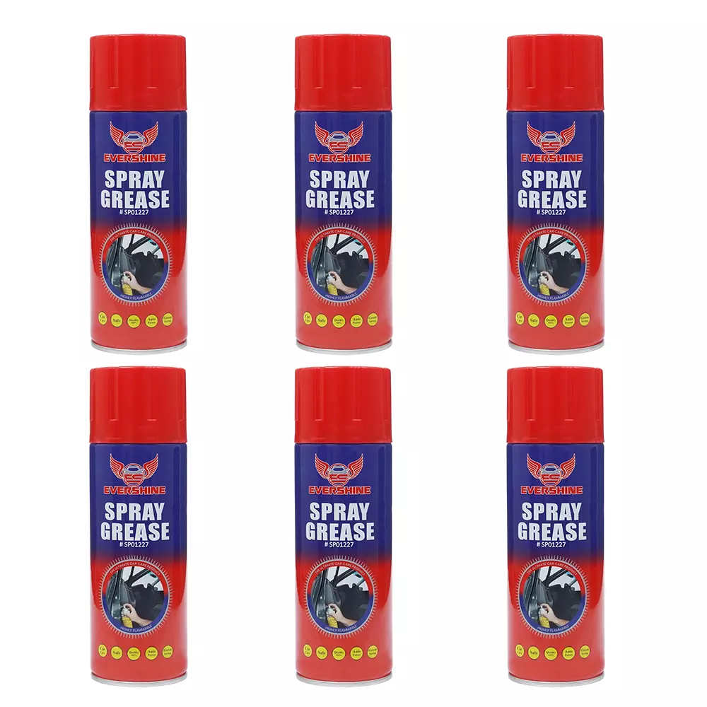 Evershine Spray Grease 500 ml Lithium-Based, SP0127 (Pack of 6)