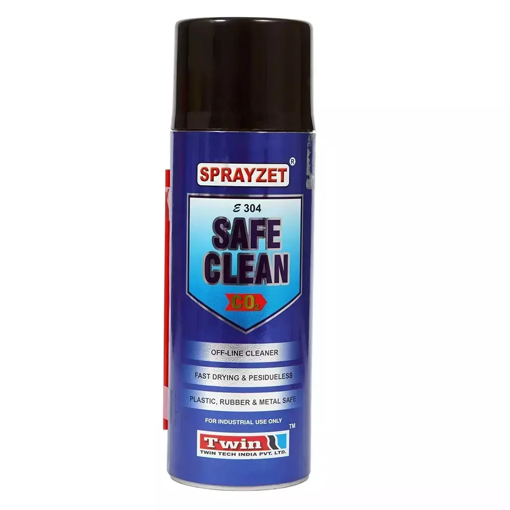 SPRAYZET Safe Clean Ofline Spray 500 ml for Industrial Use, E304 (Pack of 6)