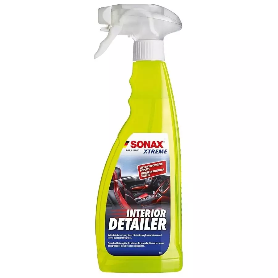 SONAX Xtreme Interior Detailer 750 ml Fresh Scent Dust-Repellent for Plastic, Vinyl, Leather & Rubber Surfaces (Article No. 02204000)