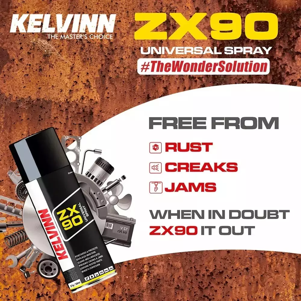 kelvinn-zx90-universal-spray-60-ml-for-metal-iron-chrome-wood-aluminium-pack-of-10