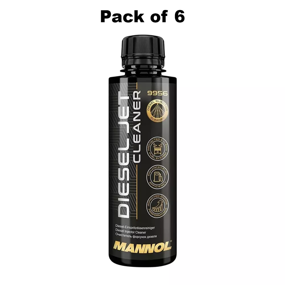 Mannol 9956 Diesel Jet Injector & Nozzle Cleaner 250 ml for Vehicle, S-9956 (Pack of 6)