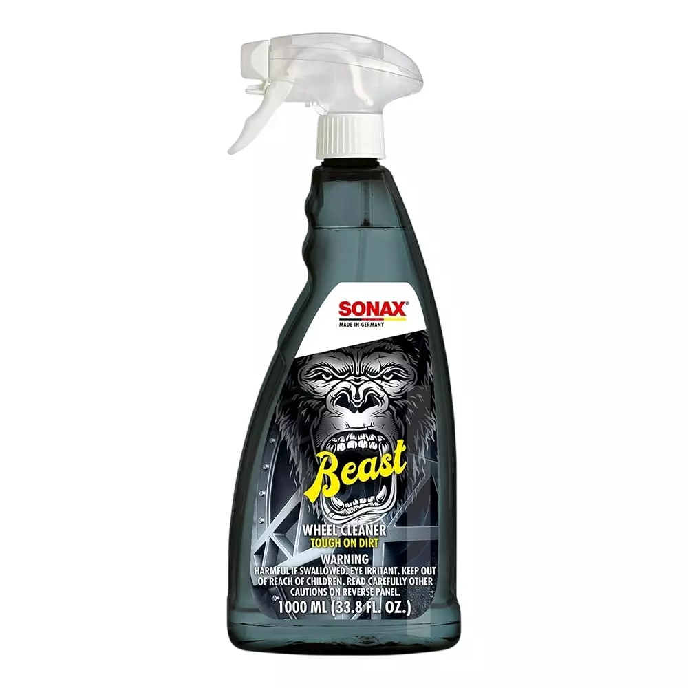 SONAX Beast Wheel Cleaner 1 L for Alloy, Chrome, Painted & Matte Wheels