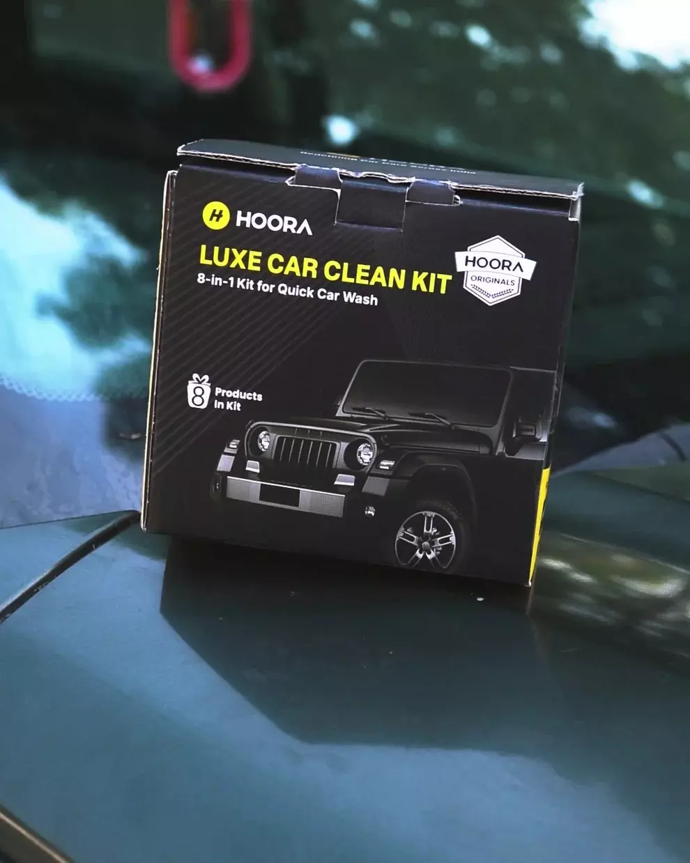 hoora-8-pcs-premium-car-care-kit-8-in-1-solution-with-200-ml-per-pack-for-professional-detailing-polishing-of-cars-and-bikes