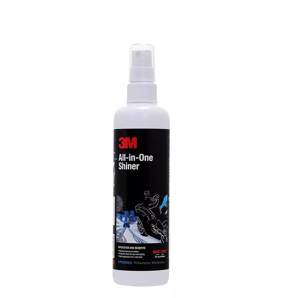 3M All-In-One Shiner Liquid Unscented 250 ml Capacity Bottle, (Pack of 24 Pcs)