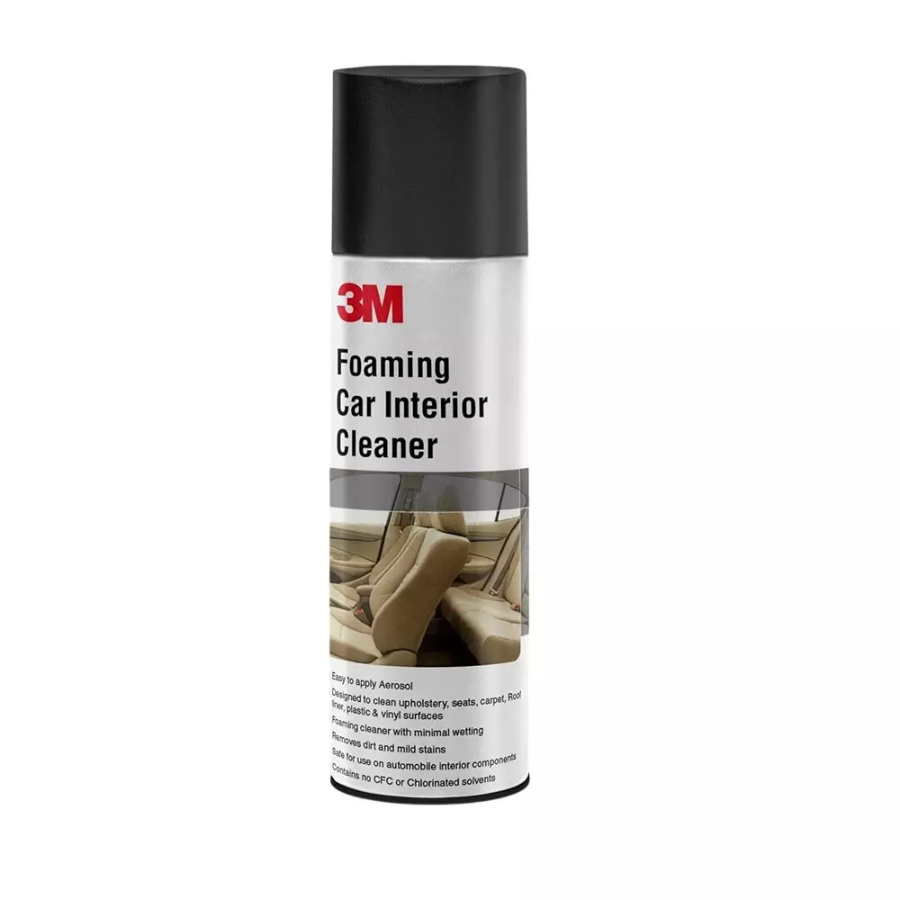 3M Foaming Car Interior Cleaner for Automotive Interior Use, (Pack of 9 Pcs)