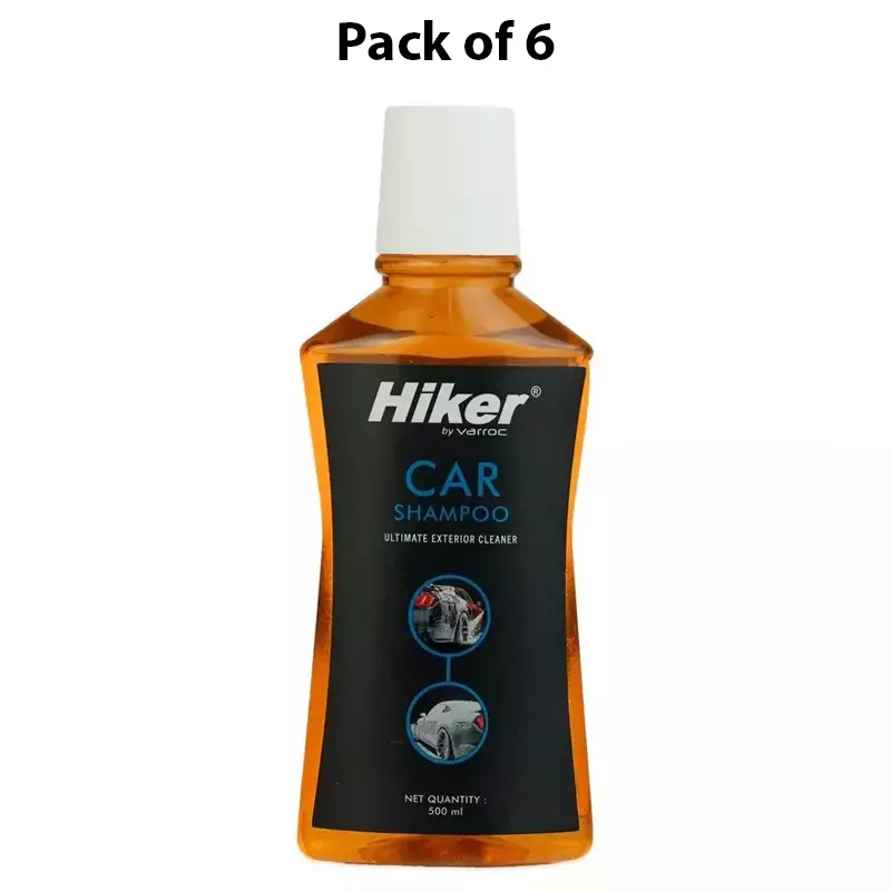 Hiker By Varroc Car Shampoo 500 ml, K353A37200 (Pack of 6)