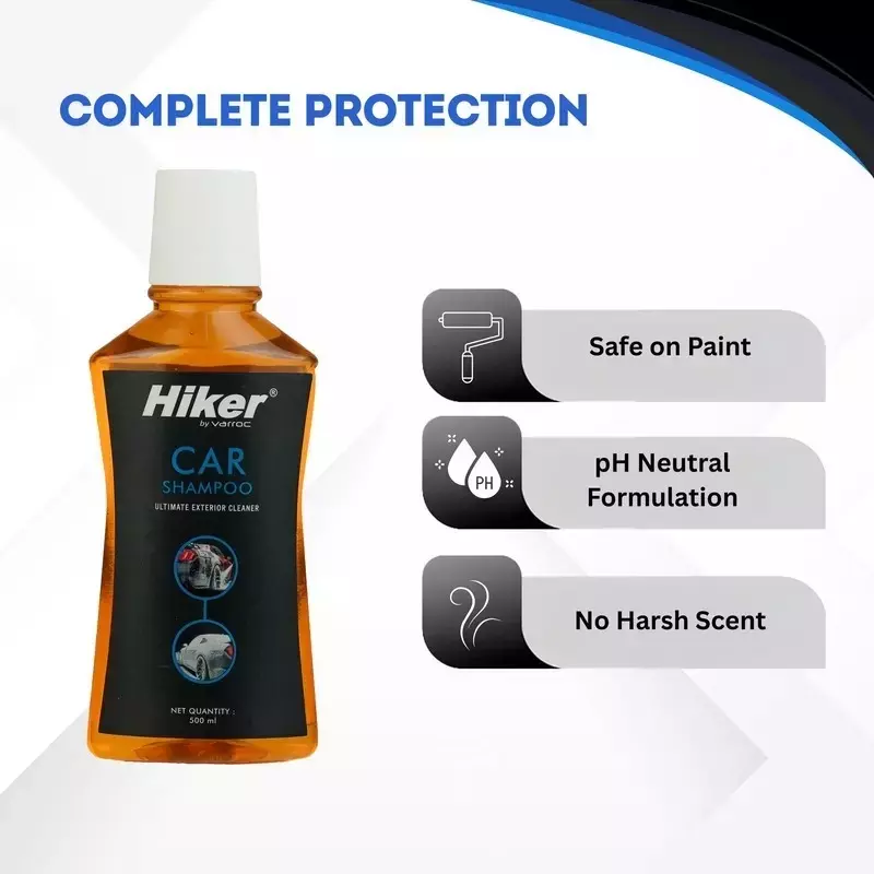Hiker By Varroc Car Shampoo 500 ml, K353A37200 (Pack of 6)