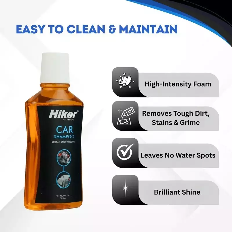 Hiker By Varroc Car Shampoo 500 ml, K353A37200 (Pack of 6)