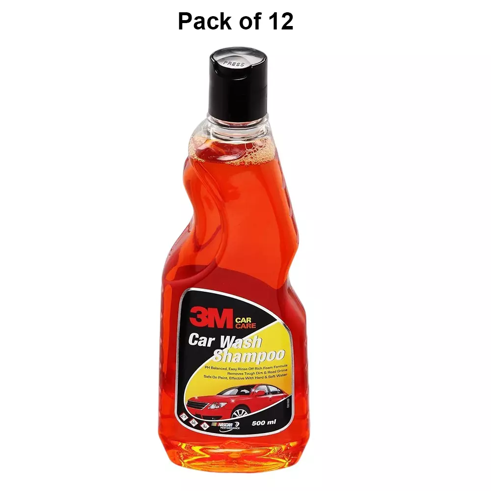 3m-car-wash-shampoo-liquid-aloe-vera-500-ml-capacity-bottle-pack-of-12-pcs