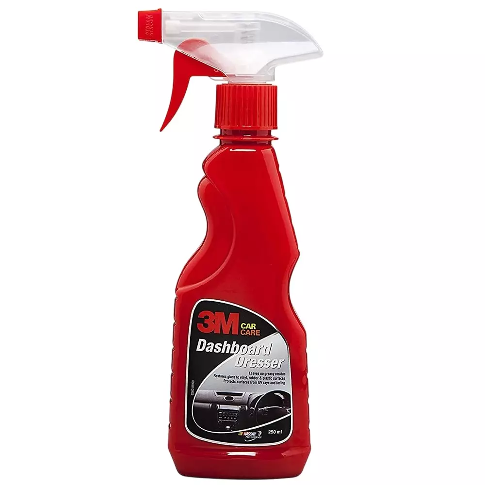 3M Car Dashboard Dresser Spray Unscented 250 ml Capacity Bottle, (Pack of 12 Pcs)