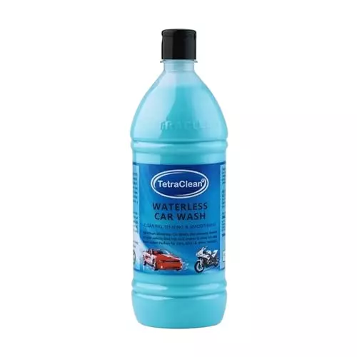 TetraClean Waterless Dry Car Wash Concentrate 1 L Acid Free Eco-Friendly For Cleaning, Shining and Smoothness of Vehicles