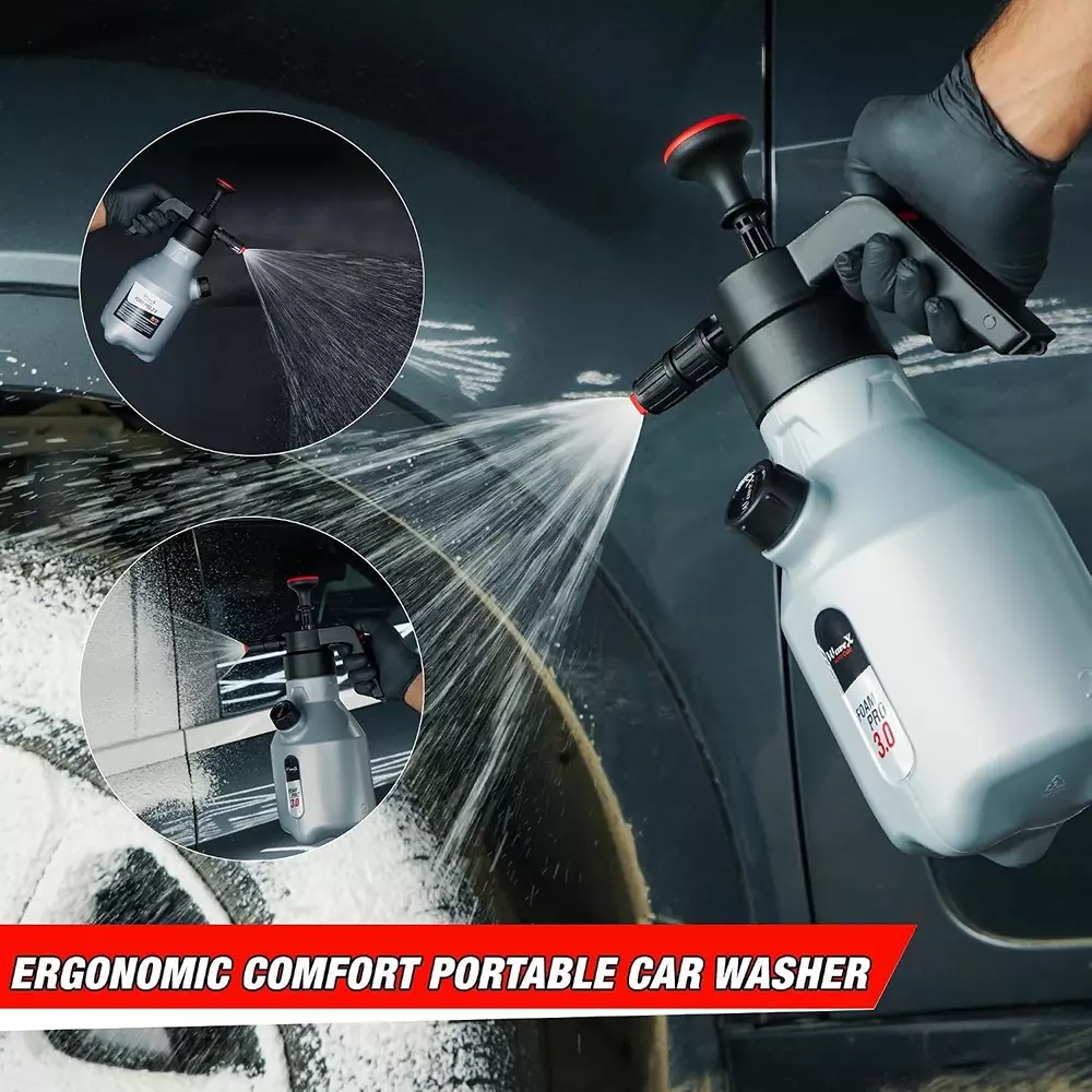 wavex-2-l-foam-sprayer-with-additional-cap-3-nozzles-free-shampoo-for-detailing-glass-cleaning-vehicle-washing-fpro30