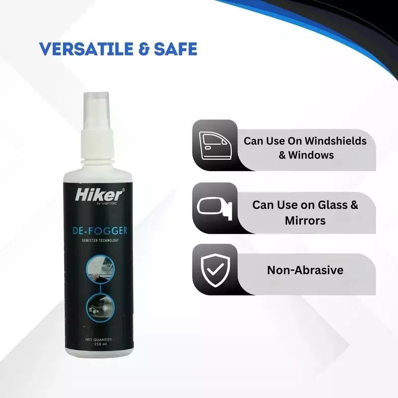 Hiker By Varroc Anti-Fog De-Fogger Spray 250 ml, K353A38300