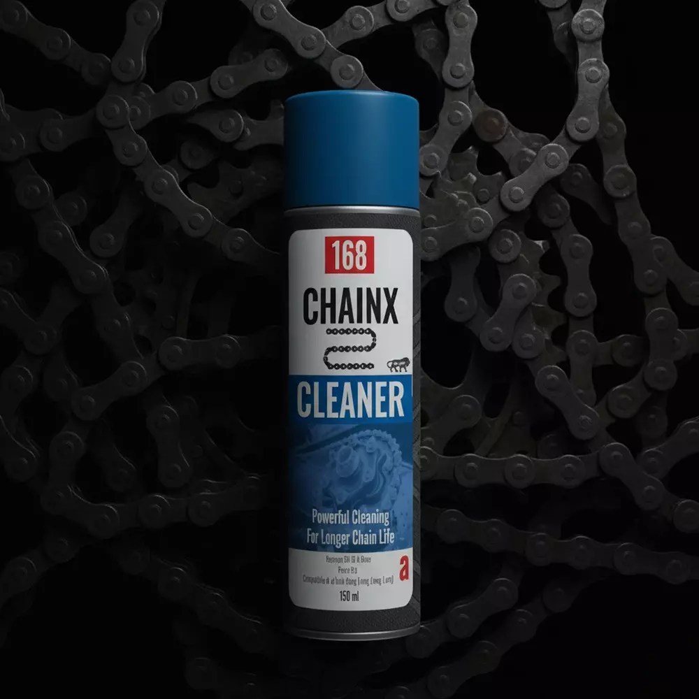 One sixty eight Chain Cleaner Spray 150 ml Can Aerosol Form for Chain Cleaning Use