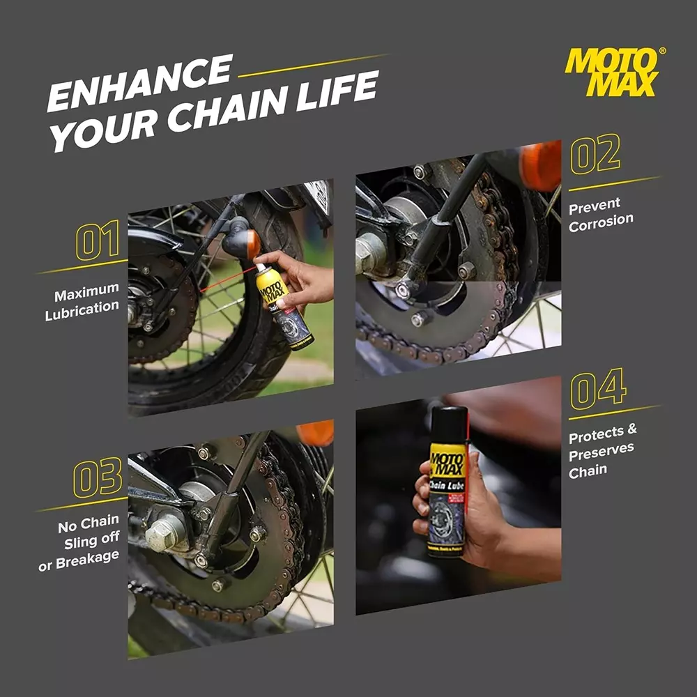 Motomax Chain Lubricant Spray 400 ml