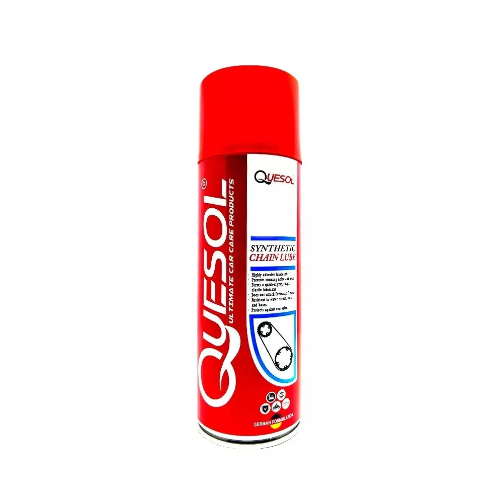 Quesol Chain Lube 500 ml Capacity Can Aerosol for Automobile Industry Use