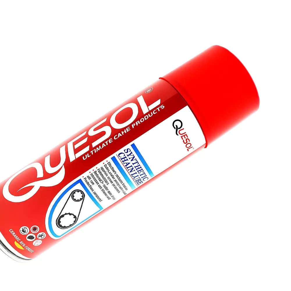 Quesol Chain Lube 500 ml Capacity Can Aerosol for Automobile Industry Use