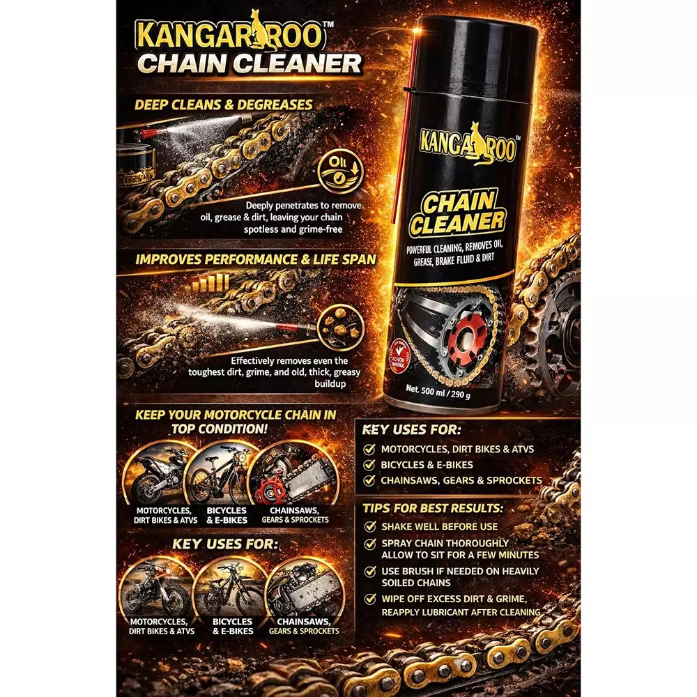 kangaroo-500-ml-motorcycle-bike-chain-cleaner-spray-aerosol-form-for-all-motorcycles-bikes-and-chain-driven-machines-kg-cc-500ml-pk1-pack-of-5