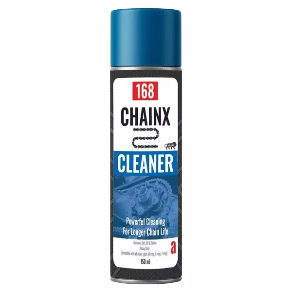 One sixty eight Chain Cleaner Spray 150 ml Can Aerosol Form for Chain Cleaning Use (Pack of 12 Pcs)