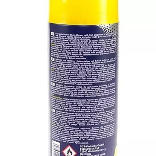 Mannol 7904 Chain Cleaner 400 ml for Vehicle, 7904 (Pack of 6)