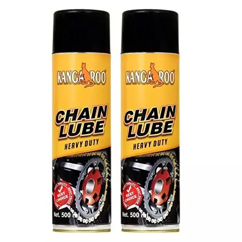 Kangaroo 500 ml Chain Lube Grease Spray Synthetic, CL_500 (Pack of 2)