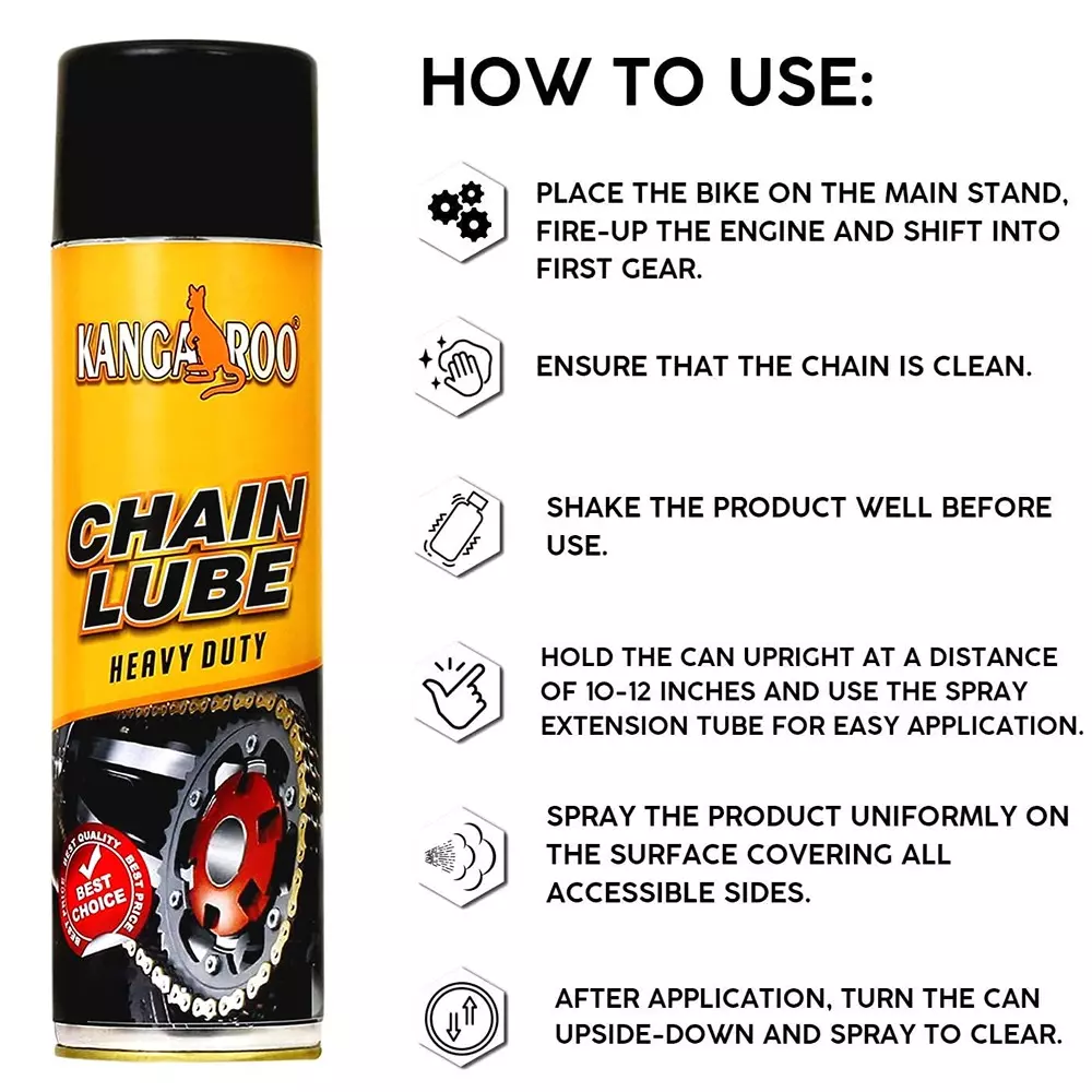 kangaroo-150-ml-multipurpose-lubricant-spray-with-chain-cleaning-brush-for-motor-bikes-and-chain-driven-machines-cl150