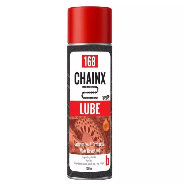 One sixty eight Chain Lubrication Spray 150 ml Can Water Resistant Aerosol Form for Cycle & Bike Chain Use