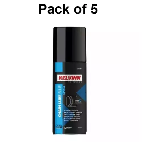kelvinn-high-performance-chain-lube-spray-150-ml-pack-of-5