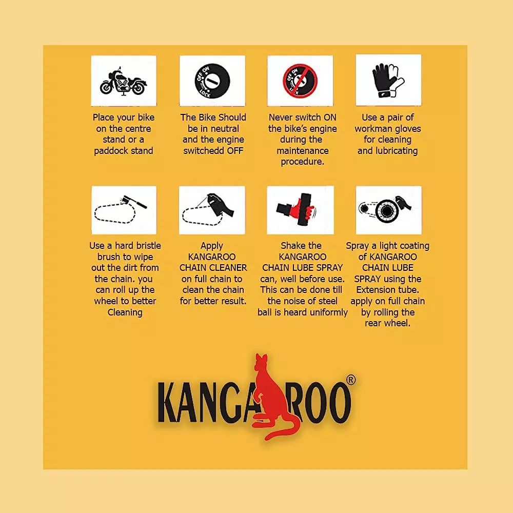 kangaroo-500-ml-each-chain-lubricant-spray-and-rust-cleaner-for-motor-bikes-and-chain-driven-machines-cl-500-rr-500
