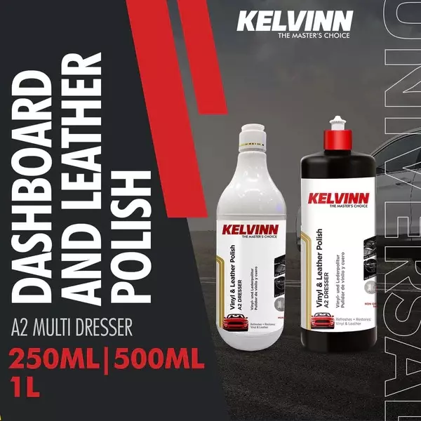KELVINN A2 Vinyl Dashboard & Leather Dresser 250 ml
