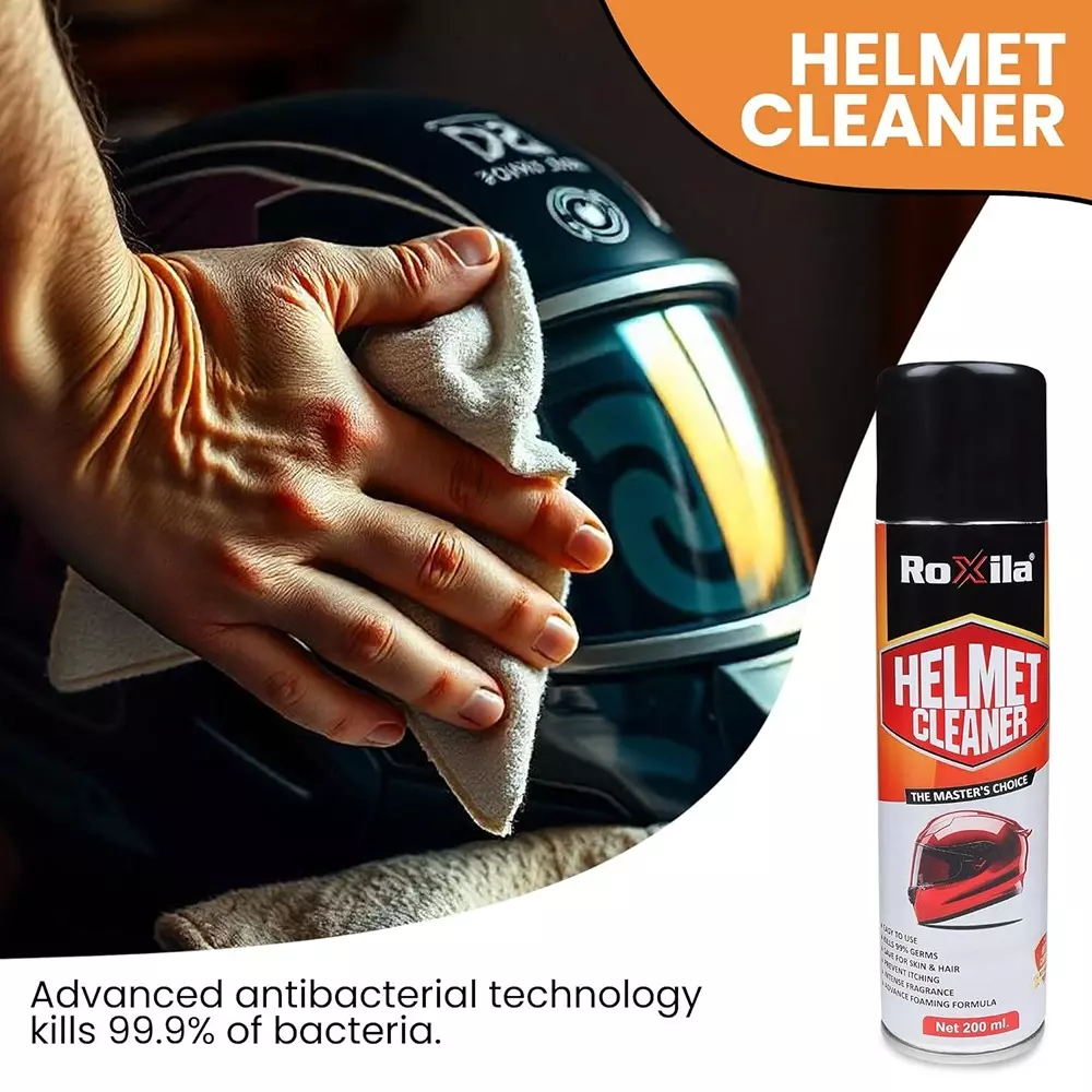 roxila-quick-dry-helmet-cleaner-spray-with-microfiber-cloth-unscented-200-ml-bottle-liquid-for-shining-polishing